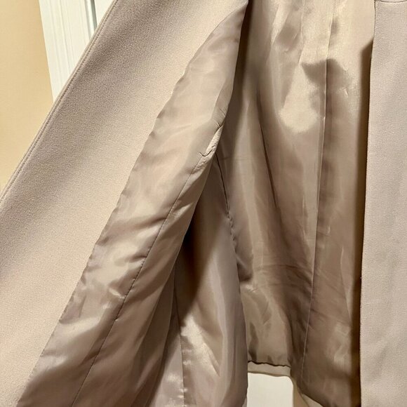 Nipon Boutique Tan Blazer 16W with Grommet Detail - Picture 5 of 7